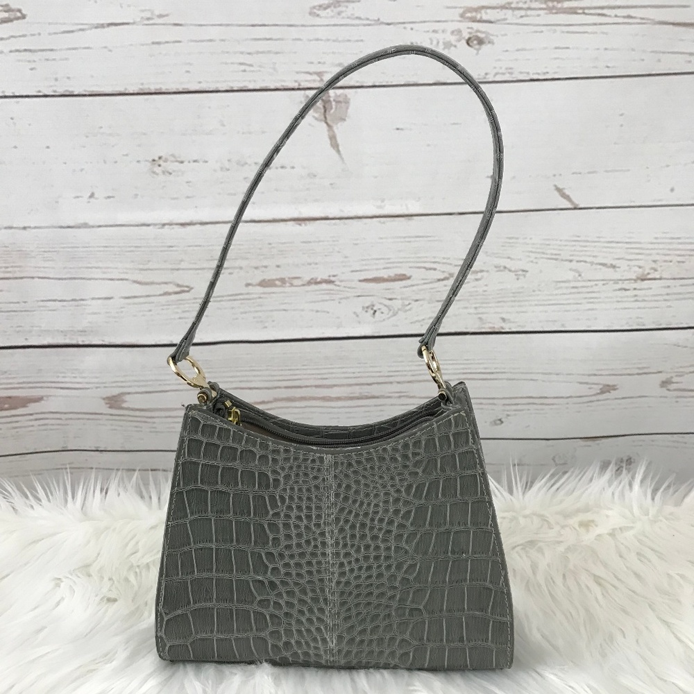 Liz Claiborne Faux Gator Purse - Picture 1 of 3